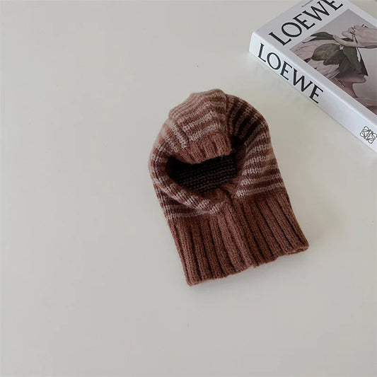 Capuche Enfant Marron Double